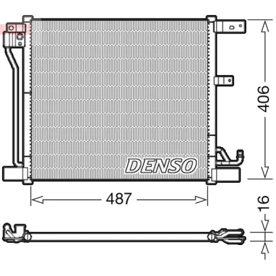 Bilde av Kondensator DENSO DCN46018