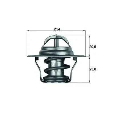 Bilde av MAHLE ORIGINAL TX 14 80D Termostat 80 54 med tetning AUDI: TT Roadster, NISSAN: 200SX