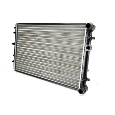 Bilde av THERMOTEC D7W043TT Radiator Aluminium, plast 415 635 34 Manuel girkasse Kjøleribber satt sammen mekanisk VOLKSWAGEN: Polo IV Hatchback