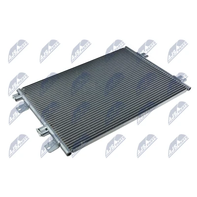 Bilde av NTY CCS RE 017 Kondensator uten tørker Aluminium 572 R 134a