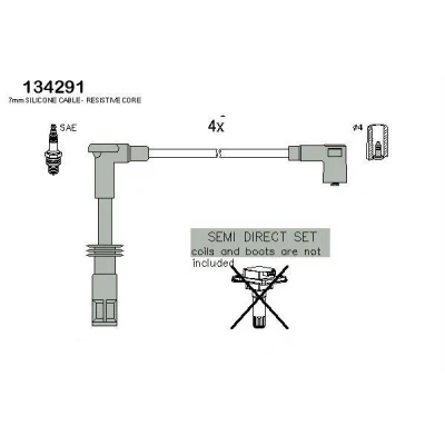 Bilde av HITACHI 134291 Pluggledninger