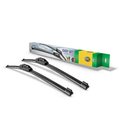 Bilde av Vindusvisker Hella Easy Set Upgrade 9XW 358 164 221 foran Flatt viskeblad VOLKSWAGEN: Passat B5 GP Stasjonsvogn, TRANSPORTER 4 Bus, Golf