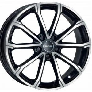 Bilde av MAK DaVinci Black polished 6.5x17 5/112 ET45.5 B66.6