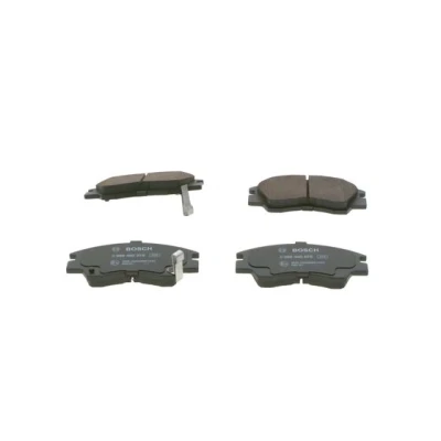 Bilde av BOSCH 0 986 460 978 Bremseklosser Low Metallic med akustisk slitasjevarsel antihyle blikk MITSUBISHI: L300 / Delica III Minibuss