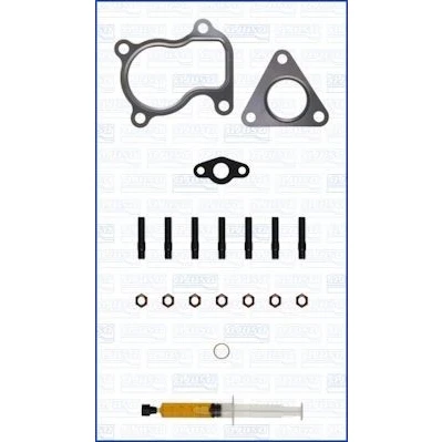 Bilde av AJUSA JTC11251 Monteringssett, lader with studs, syringe oil med tetning montageanvisning VOLKSWAGEN: Golf 4, AUDI: A3 Hatchback