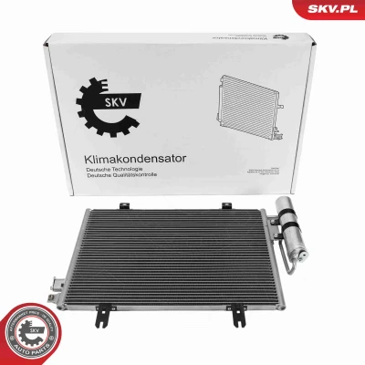 Bilde av Kondensator, klimaanlegg Esen skv 86SKV573 renault kangoo, kangoo express OE 77 00 301 253, 8200221131, 8200708128