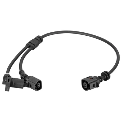 Bilde av HELLA 6PU 012 806 661 ABS Sensor induktiv 4 450 klargjort for slitasjeindikator VOLKSWAGEN: Sharan I, SEAT: Alhambra I