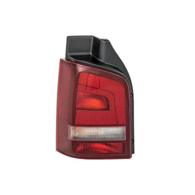 Bilde av HELLA 2SK 010 318 091 Baklykter venstre P21/5W, P21W, PY21W, R10W 12 tonet, transparent, Rød med lyspære pæreholder VOLKSWAGEN: Multivan 5 (7HM