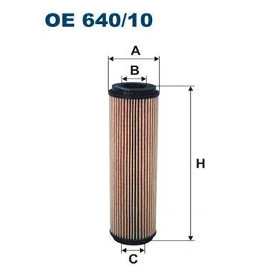 Bilde av Oljefilter, mercedes benz, 271 180 03 09, 04 05 184 25, A 09