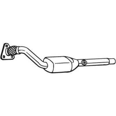 Bilde av Bosal 090 753 Katalysator Euro 3, 4 med påbyggingsdeler towbar set (Including e set)