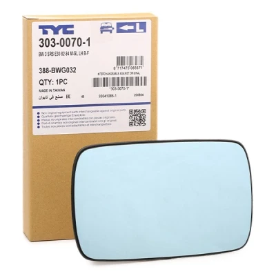Bilde av TYC 303 0070 1 Speilglass venstre BMW: 3 Sedan, Touring