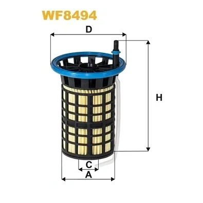 Bilde av Drivstoffilter WIX FILTERS WF8494