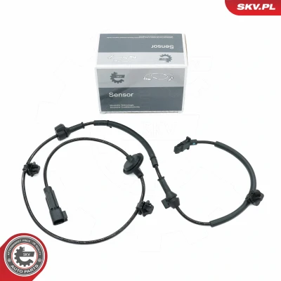 Bilde av ESEN SKV 06SKV491 ABS Sensor venstre bakaksel 2 1040 106 svart MITSUBISHI: ASX SUV, OUTLANDER 3