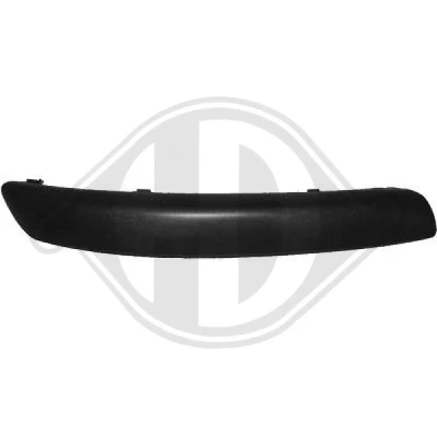Bilde av DIEDERICHS Priority Parts 2214062 Pynte / vernelist, støtfanger foran høyre