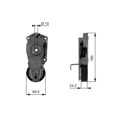 Bilde av GATES FleetRunner Micro V Kit T38405 Strammerull MINI: Hatchback
