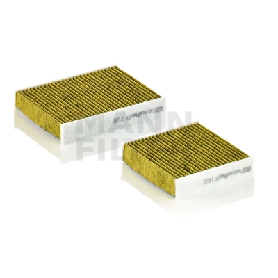 Bilde av MANN FILTER FP 21 000 2 Kupéfilter PEUGEOT: 208 I Hatchback, 207 2008 Stasjonsvogn, CITROËN: DS5 C4 II Cactus, DS3 Hatchback