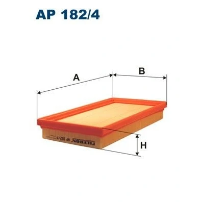 Bilde av FILTRON AP 182/4 Luftfilter 37,5 144 263 Filterinnsats
