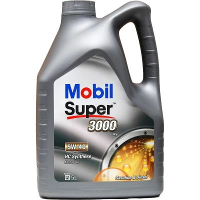 Bilde av Mobil Super 3000 X1 5W 40 5l Motorolje 150565 MERCEDES BENZ: E Klasse Sedan, C SAAB: 9 5 Stasjonsvogn, 3 TOYOTA: MR2 II Coupé