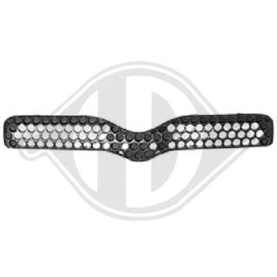 Bilde av DIEDERICHS 6605040 Radiatorgitter svart TOYOTA: Yaris I Hatchback