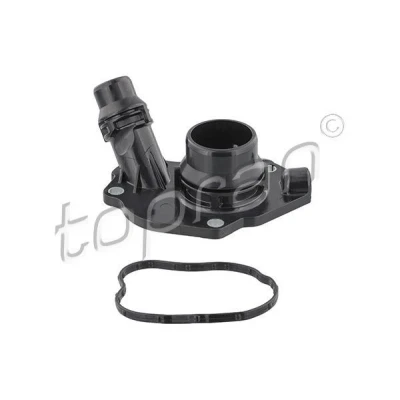 Bilde av TOPRAN 638 761 Termostathus med tetning uten termostat BMW: 5 Sedan, X3, 3 Touring