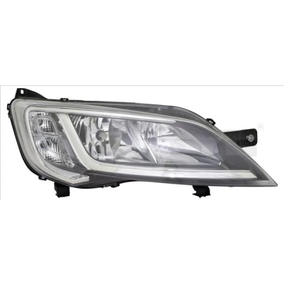 Bilde av TYC 20 14776 05 2 Frontlykter venstre H7/H7, W21/5W med kjørelys for høyrekjøring elektromotor FIAT: Ducato III Flatvogn lastebil / Chassis