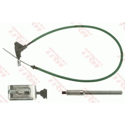 Bilde av TRW GCH125 Bremsekabel 1656, 1310 Skivebrems PEUGEOT: 406 Stasjonsvogn, Sedan