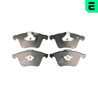 Bilde av OPTIMAL BP 12222 Bremseklosser framaksel VOLVO: V40 Hatchback, V50, S40 II, SAAB: 9 3 Stasjonsvogn, Sedan, FORD: Focus 2