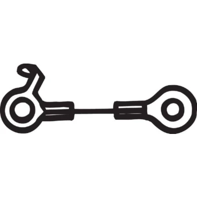 Bilde av Holder, eksosanlegg BOSAL 251 090