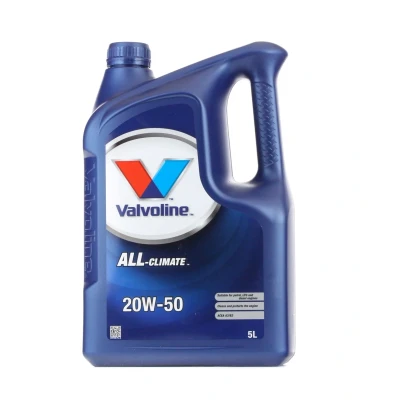 Bilde av Valvoline All Climate 20W 50 5l Motorolje 872789 VOLKSWAGEN: Polo IV Hatchback, Transporter 5, Touran I, MERCEDES BENZ: E Klasse T modell