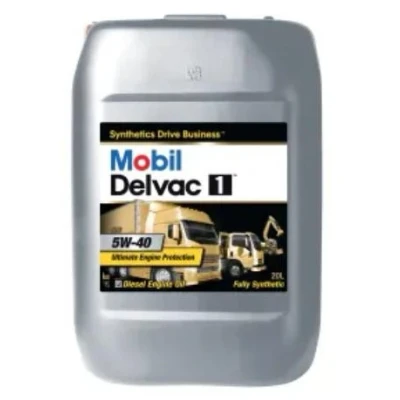 Bilde av Mobil Delvac 1 5W 40 20l Motorolje 141543 MERCEDES BENZ: E Klasse Sedan, T modell, TOYOTA: Land Cruiser 100