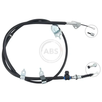 Bilde av Kabel, parkeringsbremse, Høyre bak, subaru trezia, toyota verso s, 4642052340