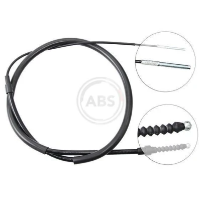 Bilde av A.B.S. K11376 Bremsekabel 1613 Skivebrems for høyre/venstre ratt VOLKSWAGEN: GOLF 3