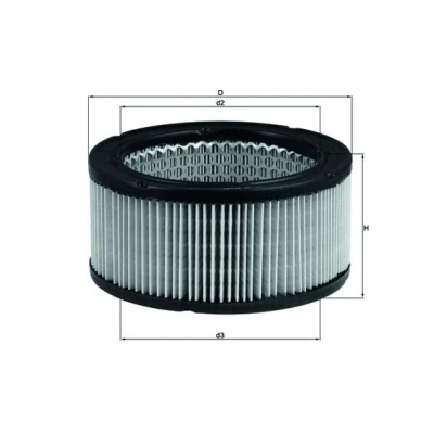Bilde av MAHLE ORIGINAL LX 213 Luftfilter 75,0 160,0 Filterinnsats SAAB: 96