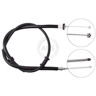 Bilde av A.B.S. K16767 Bremsekabel 1425 Trommelbrems for høyre/venstre ratt FIAT: Panda II Hatchback, 500 C Cabrio