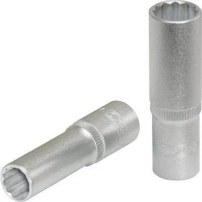 Bilde av KS TOOLS 917.1610 Pipenøkkelinnsats 1/4 DIN3120, ISO1174, DIN3124, ISO2725 10,0 Krom vanadium stål tolvkant
