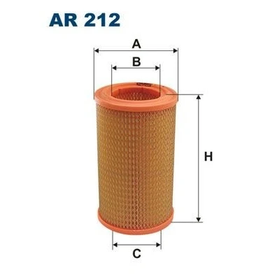 Bilde av FILTRON AR 212 Luftfilter 188 112 Filterinnsats