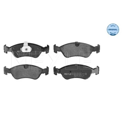 Bilde av MEYLE 025 218 6217 Bremseklosser ORIGINAL Quality framaksel klargjort for slitasjeindikator med antihyle blikk OPEL: Vectra A Sedan, Omega Sedan