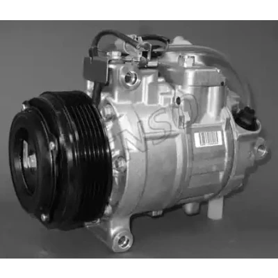 Bilde av DENSO DCP05050 Kompressor 6SBU14C 12 PAG 46 R 134a med magnetkobling BMW: 3 Sedan, 1 Cabrio, Coupé