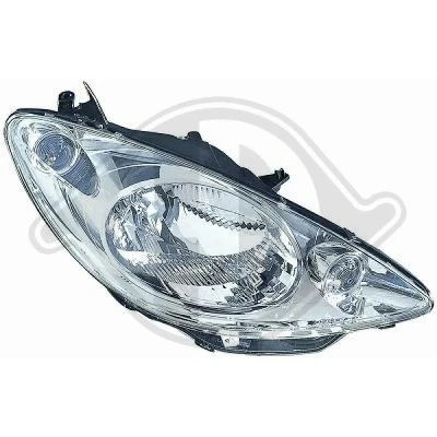 Bilde av Frontlykt, Høyre Diederichs 4211180 peugeot 107 OE 1607977580