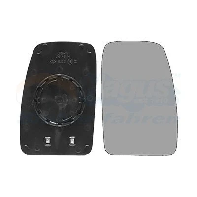 Bilde av VAN WEZEL 4387838 Speilglass høyre øvre del