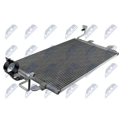 Bilde av NTY CCS VW 006 Kondensator med tørker Aluminium 590 SEAT: Leon I Hatchback, VOLKSWAGEN: Golf 4