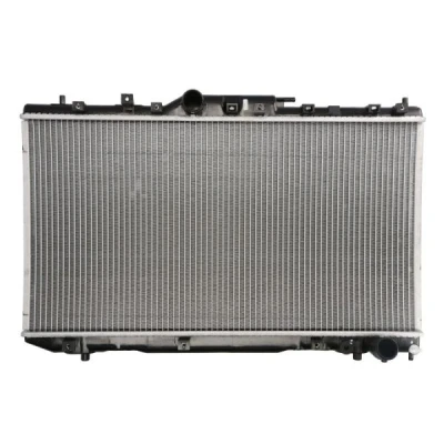 Bilde av THERMOTEC D72035TT Radiator Aluminium, plast for kjøretøy med/uten klimaanlegg 714 375 16 Manuel girkasse Kjøleribber loddet TOYOTA: Avensis I Sedan