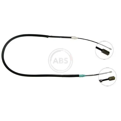 Bilde av A.B.S. K19196 Bremsekabel 1476 Trommelbrems for høyre/venstre ratt