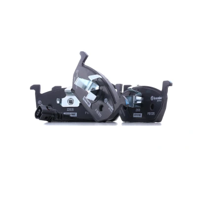 Bilde av BREMBO P 85 137X Bremseklosser inkl. slitasjevarselkontakt uten tilbehør VOLKSWAGEN: Golf 7, 6, 7 Variant, AUDI: A3 Sportback, Sedan