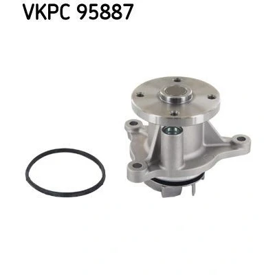 Bilde av SKF VKPC 95887 Vannpumpe med tetning Metall for vifteremdrift HYUNDAI: i30 II Hatchback, i10 i20 I Hatchback