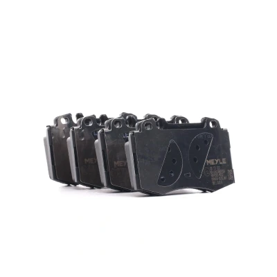 Bilde av MEYLE 025 232 7117 Bremseklosser ORIGINAL Quality framaksel klargjort for slitasjeindikator med antihyle blikk MERCEDES BENZ: ML Klasse