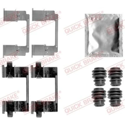 Bilde av QUICK BRAKE 109 1840 Tibehørsett, skivebremse belegg HONDA: ACCORD 8 Kombi,