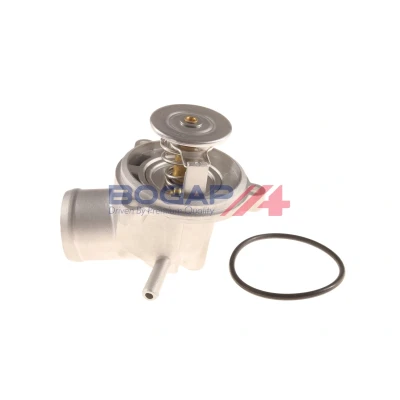 Bilde av BOGAP C4245104 Termostat 87C med tetning Aluminium MERCEDES BENZ: W124 Stasjonsvogn, ML Klasse, E Klasse T modell, SSANGYONG: Rexton / 2