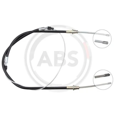 Bilde av A.B.S. K11535 Bremsekabel 1770 Trommelbrems for høyre/venstre ratt