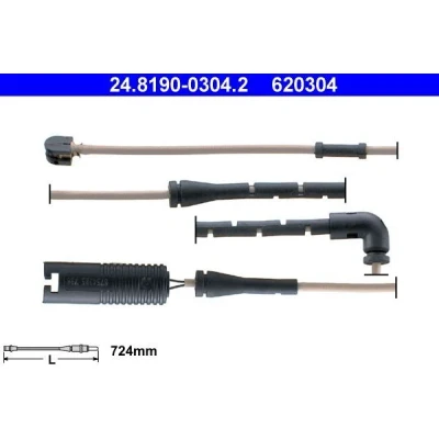 Bilde av ATE 24.8190 0304.2 Bremsebeleggslitasje LAND ROVER: Range Rover 3